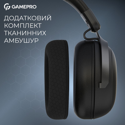 Навушники GamePro Asgard Freya Pro Wireless Black (HSW201B) Вінниця - фото 6