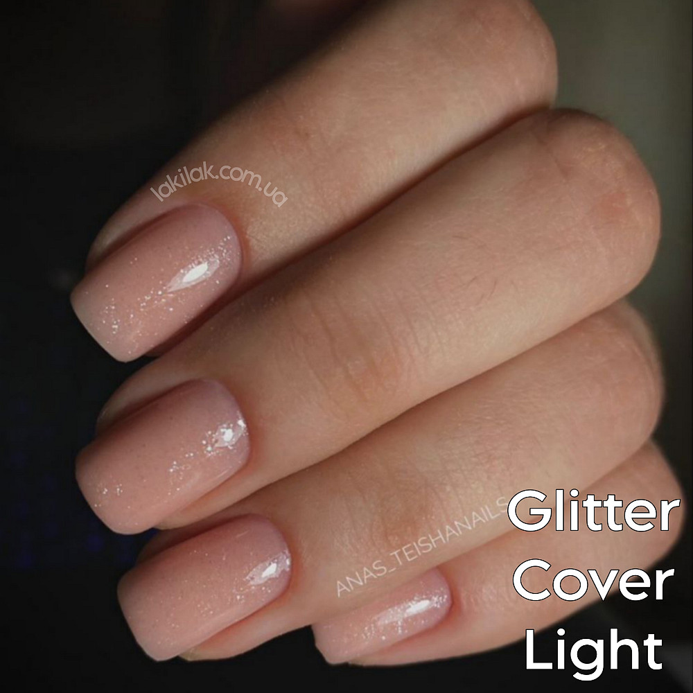 Гель для нарощення нігтів Польща LED Cover Light Glitter 1кг Херсон - фото 1