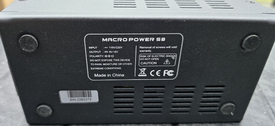 MOOER MACRO POWER S8 блок живлення для гітари педалей ефектів.  Новий! Харків - фото 1