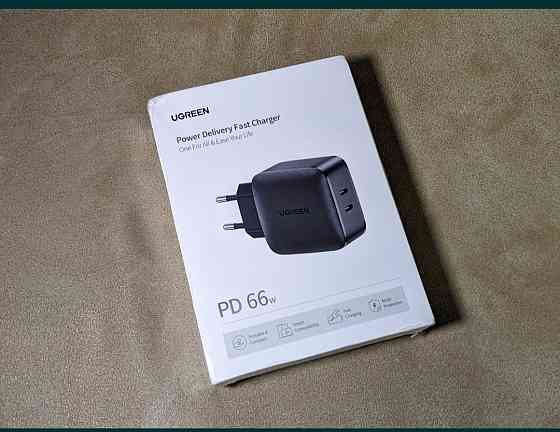 Зарядное устройство Ugreen на 66w - быстрая зарядка QС 3,О, Tyre - c PD Киев