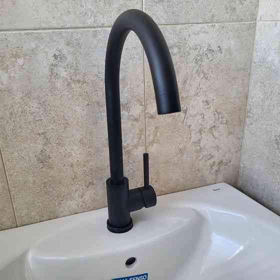 Змішувач для кухні високий VOLLE CRUZE de la noche чорний 1547.110104 Київ