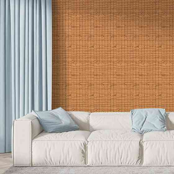 Декоративная деревянная панель-рейка в рулоне Киев