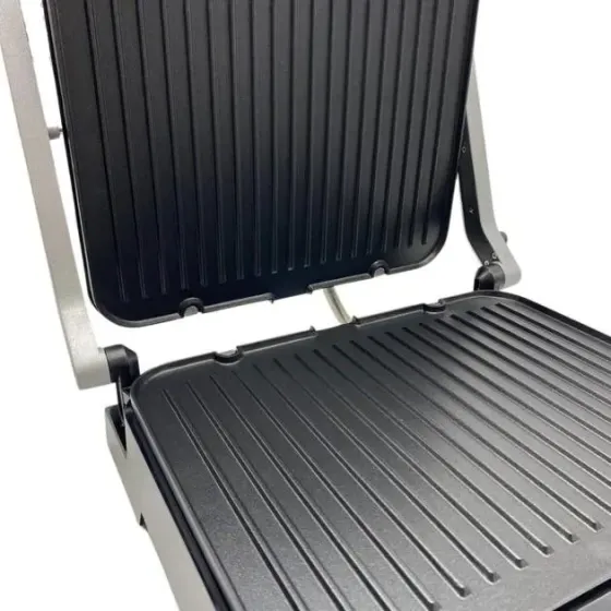 Гриль электрический прижимной Zepline 3500W со съемными пластинами контактный Коломыя