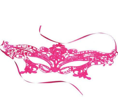 Маска маскаранданя жіноча рожева Київ - фото 2