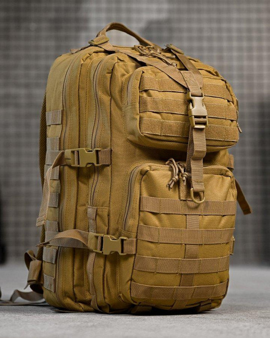 Милитари  рюкзак CHEMP  45 л  койот ПП7861 Одесса - изображение 2