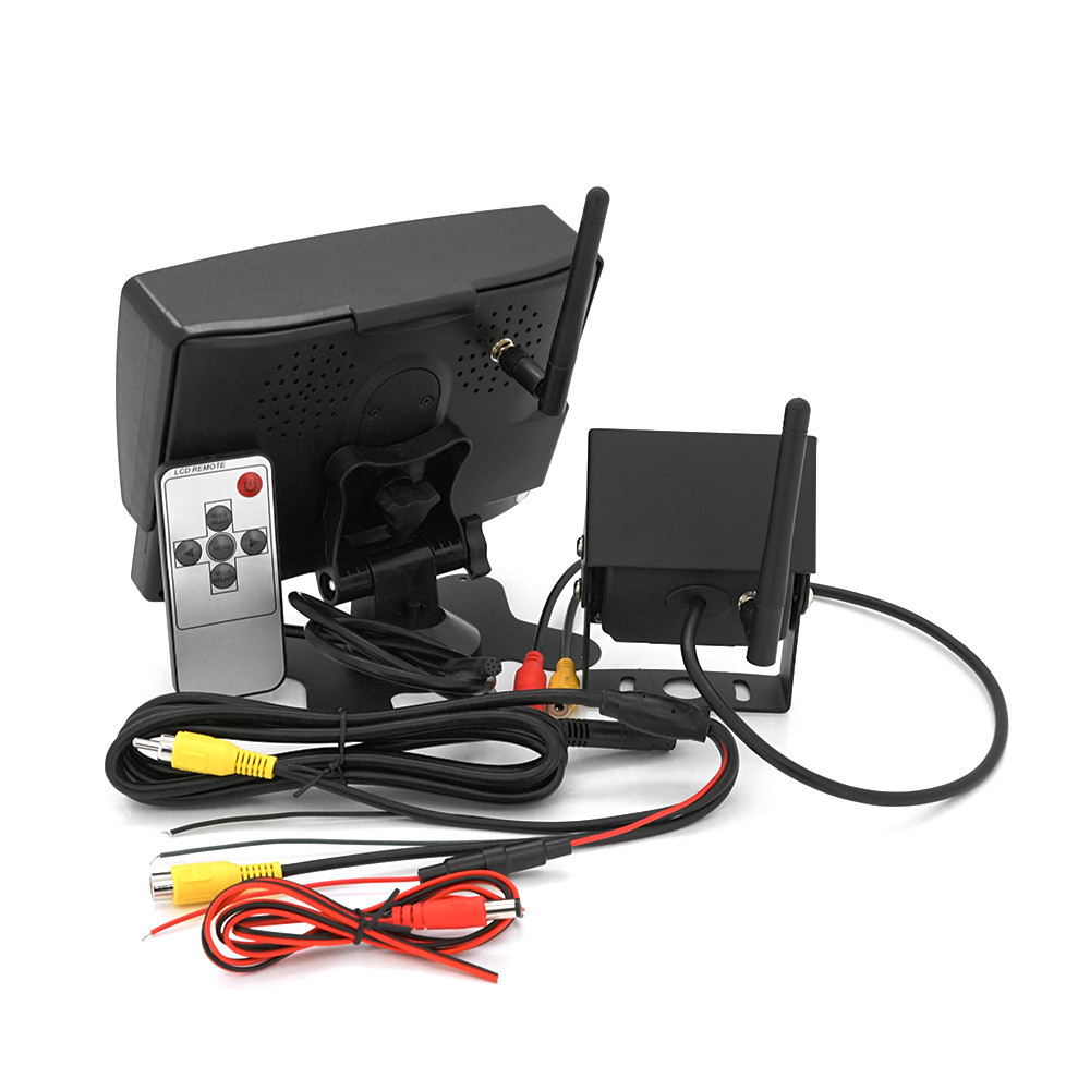 7-дюймовый автомобильный HD ЖК-дисплей на две камеры, 24V, расширение 420TVL, угол линзы 120° Киев - изображение 4