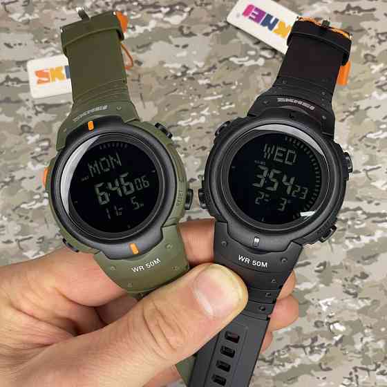 Skmei 1231BK All Black Smart Watch + Co,ass Київ