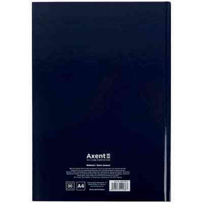 Канцелярская книга Axent Wisdom А4, 96 листов, клетка, темно-синяя (8422-553-A) Винница
