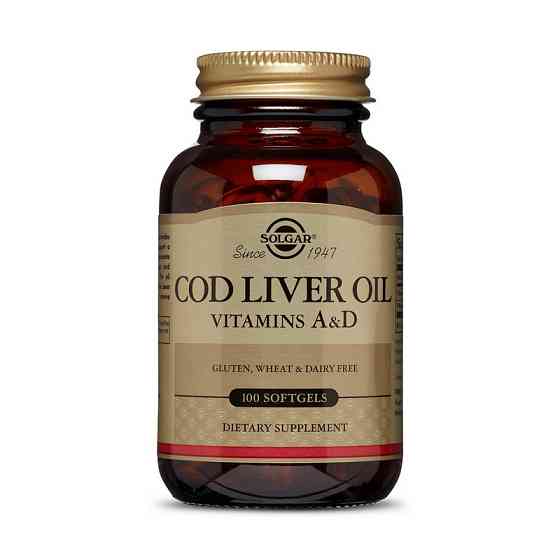 COD Liver Oil Vitamins A &amp; D (100 softgels) Луцьк