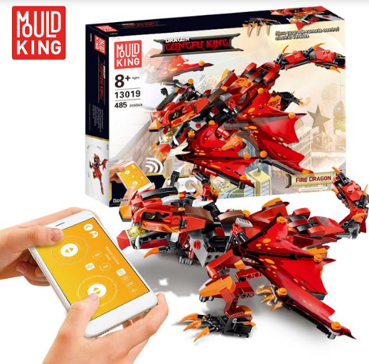 Радіокерований гоночний конструктор Бойовий дракон 2.4 G Mould King Кам'янець-Подільський - фото 1