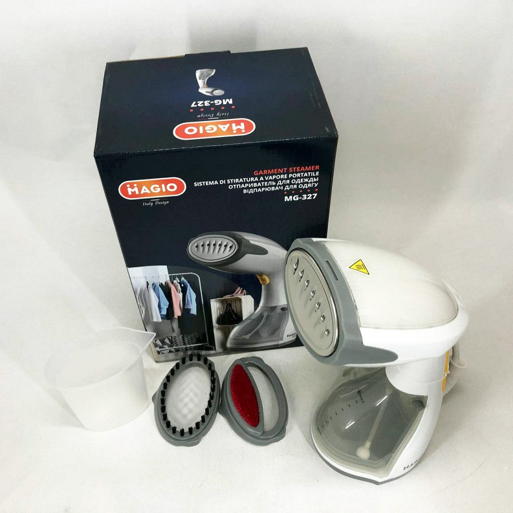 Ручной пароочиститель для дома MAGIO MG-327, Удобный отпариватель для глажки одежды AD-65 Ивано-Франковск - изображение 9