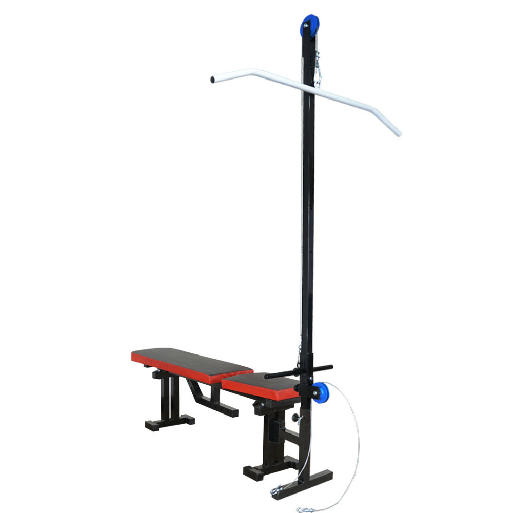Скамья для жима регулируемая с мачтой для тяги + нижняя тяга Стойки, скамьи для жима и приседаний без стоек Киев - изображение 1