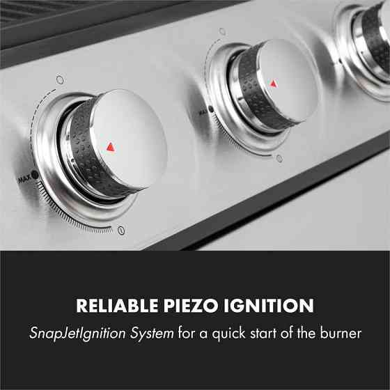 Газовый гриль Tomahawk 5x3,6 кВт + горелка 2,7 кВт 80x43,5 см гриль из нержавеющей стали (Германия, читать Ровно