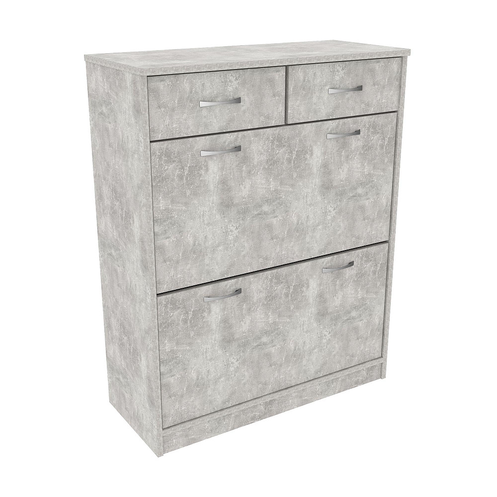 Тумба для обуви №2, Бетон, 800/350/1010 Львов - изображение 1