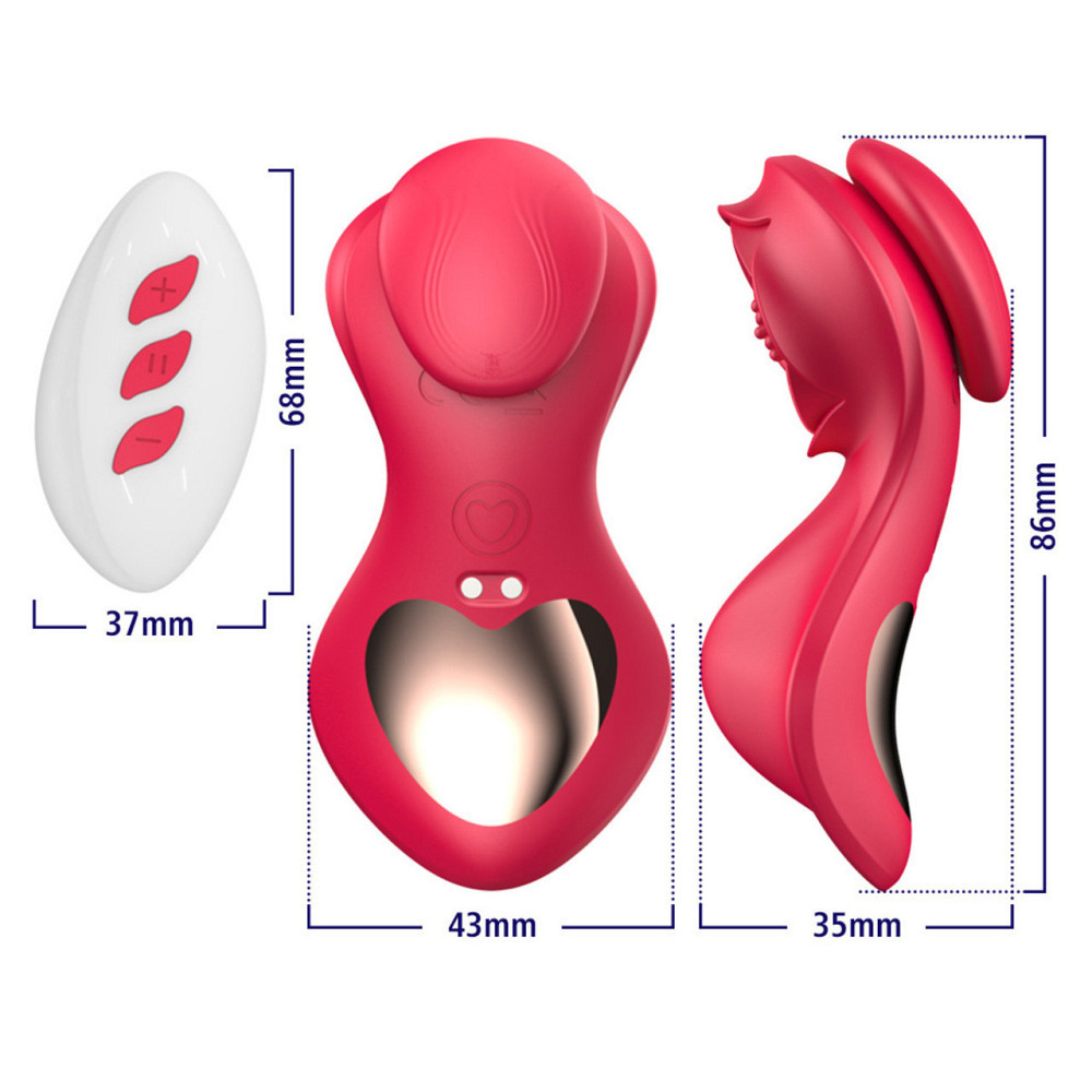 Вібратор - Erospace Sweet Play Panty Vibrator With Remote Control A1 Sex Aura Київ - фото 10