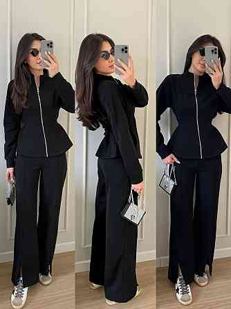 Жіночий стильний повсякденний костюм двійка турцька петля Одеса
