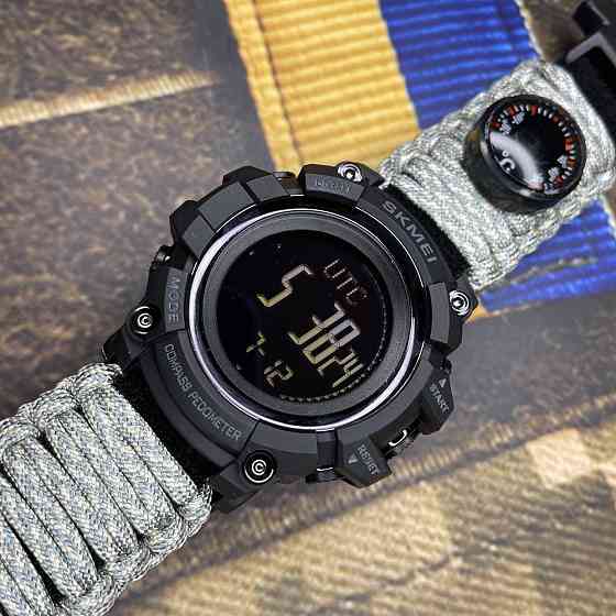 Skmei 1356ACUPK ACU Tactic Co,ass SBR Киев