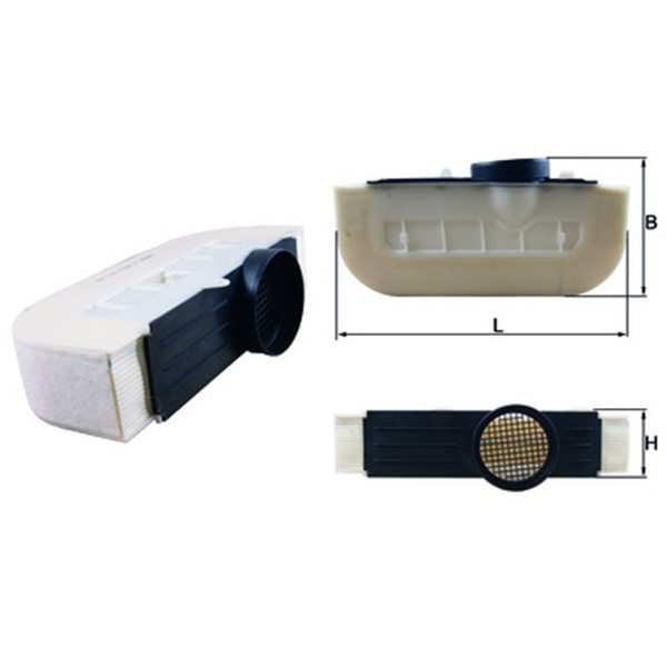 Воздушный фильтр Mahle LX3294/4 AUDI SQ7 4,0TDI 