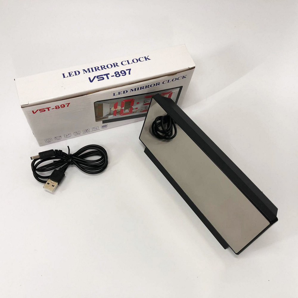 Настольные LED часы VST-888-5, Часы светодиодные настольные хорошие, Зеркальные SJ-363 декоративные часы Киев - изображение 4