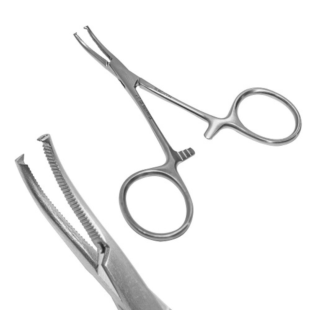 Затискач Halsted-Mosquito, вигнутий, 10 см, J-17-020 Дніпро - фото 1