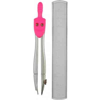 Циркуль Cool For School з лінійкою рожевий (CF81438) Вінниця