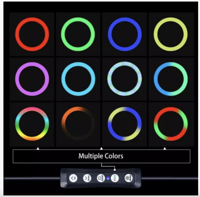 Кольцевая LED Лампа RGB 36 см (MG36) Киев - изображение 2