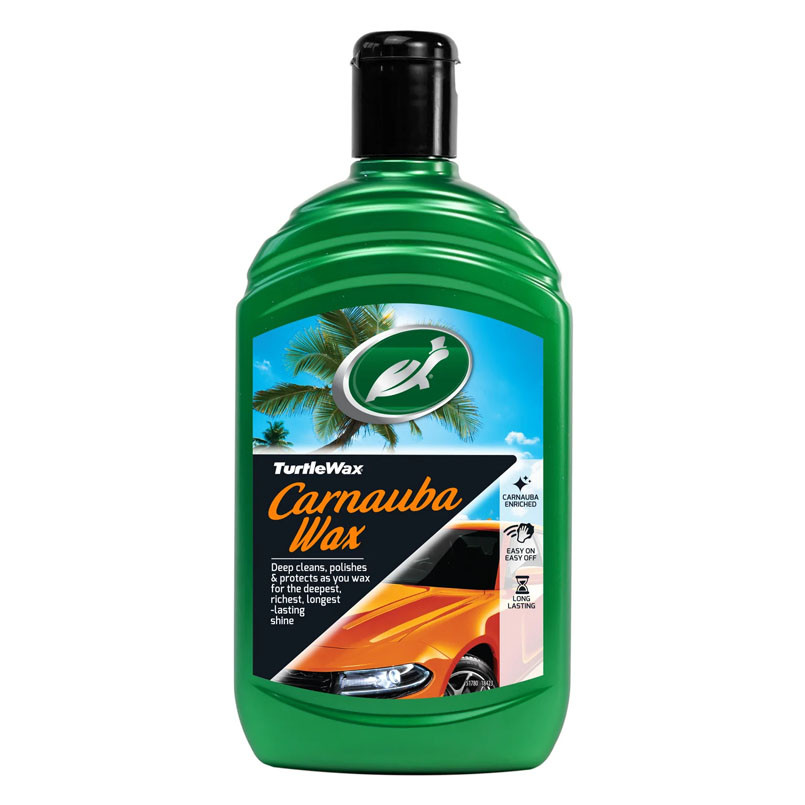 Поліроль для кузова Turtle Wax Carnauba восковий 500мл Львів - фото 1