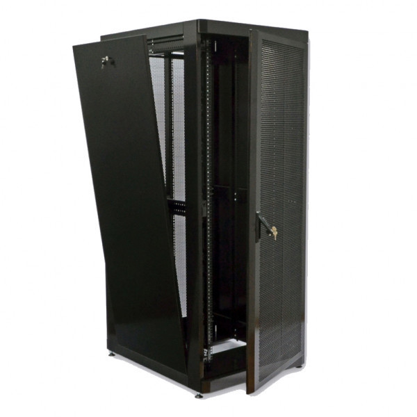 Шафа на підлогу 19", 42Ux800x1000, (Ш*Г), чорна (KD-001-8042) Київ - фото 1