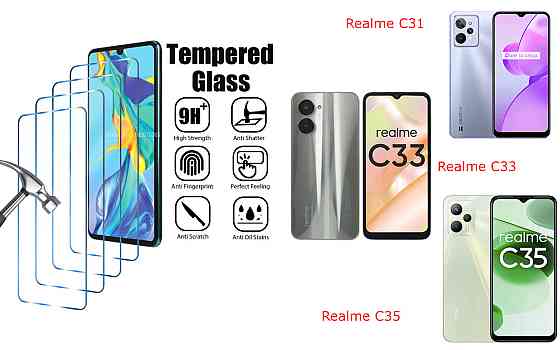 Захисне скло ArmorGlass для Realme C31, Realme C33, Realme C35 – стійке до подряпин та ударів Київ
