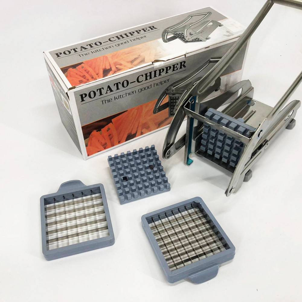 Ручна картоплерізка металева машинка Potato Chipper для нарізки картоплі фрі UN12-15 MF-56 Львів - фото 6