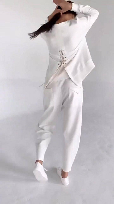 Жіночий повсякденний прогулянковий костюм двійка двонитка Одеса - фото 8