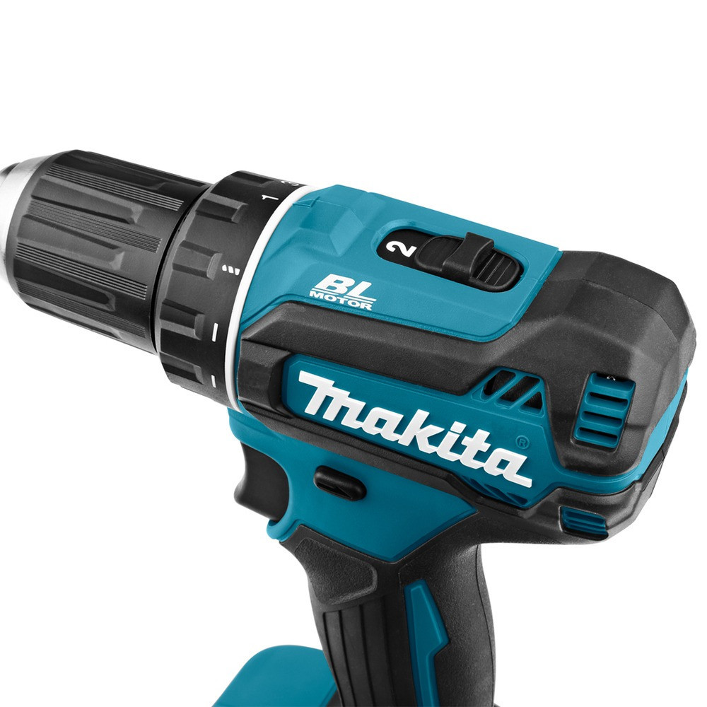 Дриль-шурупокрут акумуляторний Makita DDF485SFJ 18 В, 50 Нм, 2×3 А·год, Makpac Київ - фото 8