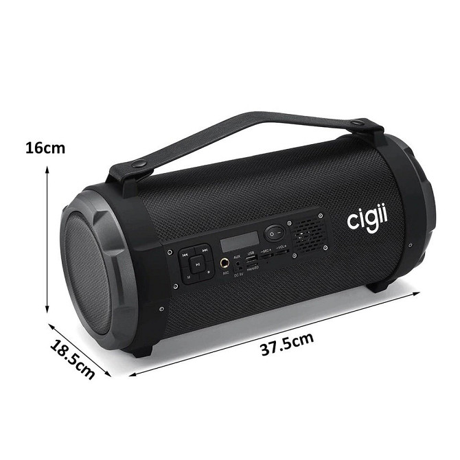 Колонка портативна Cigii K-1201 бочка, 12.3wat (6) Київ - фото 2