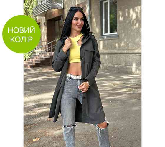 Жіночий кашеміровий кардіган з капюшоном "Dila" оптом | Батал Київ