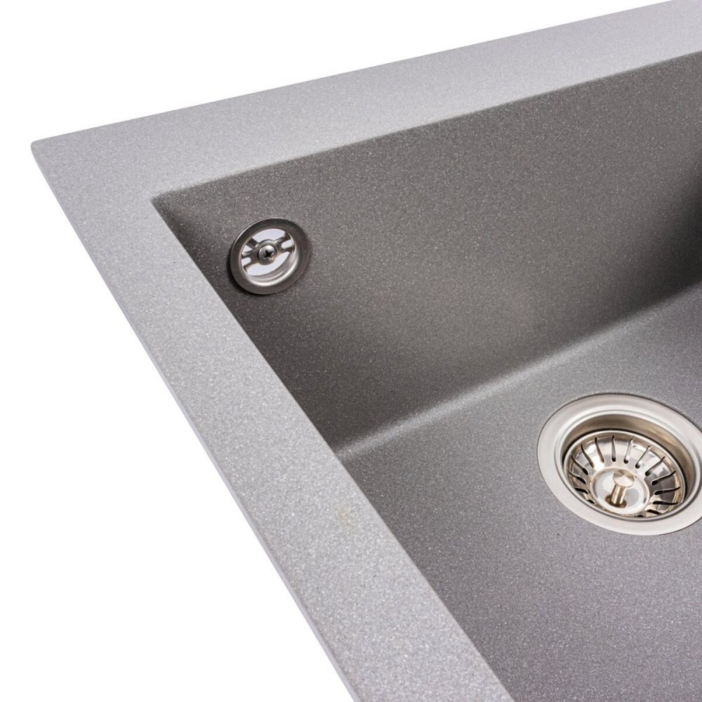 VALESO Гранітна мийка VALESO GALAX 5050 матова Сірий мусон Киев - изображение 5