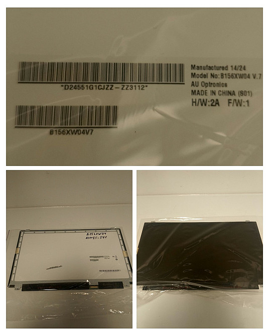 Матриця для ноутбука B156XW04 V.7 Луцк - изображение 2