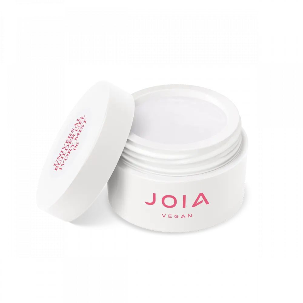 Універсальний моделюючий гель для нігтів білий 06 IVORY MIST JOIA vegan 15 мл Київ - фото 6