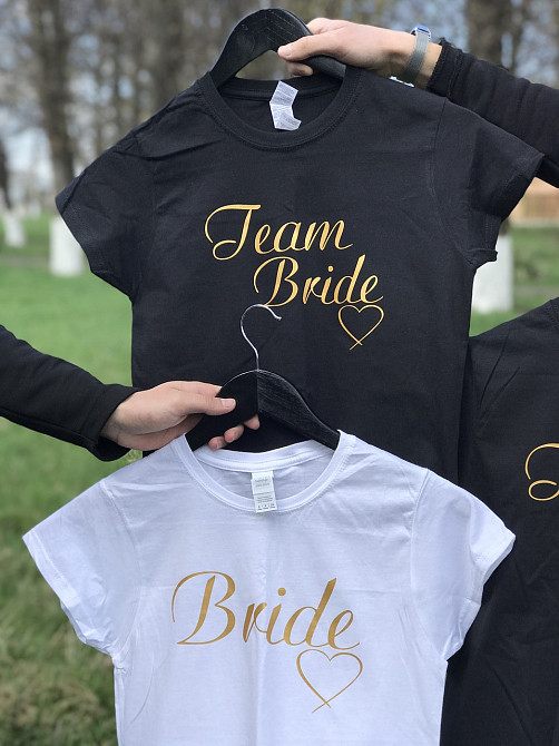 Женские футболки на девичник 