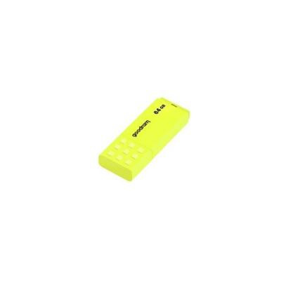 USB флеш накопичувач Goodram 64GB UME2 Yellow USB 2.0 (UME2-0640Y0R11) Вінниця - фото 1