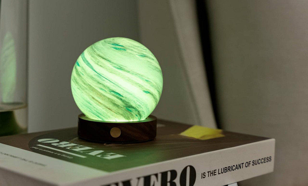 Світильник на акумуляторі Gingko AstraGlass Light MINI, полярна хмара, 8 режимів освітлення | G050M-PC Вінниця - фото 8