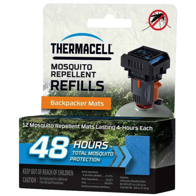 Пластини для фумігатора Тhermacell M-48 Repellent Refills Backpacker (1200.05.30) Вінниця - фото 1