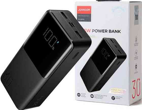 Павербанк: Power Bank Joyroom JR-QP193 30000mAh. (22.5W) Гарантия! Киев