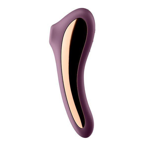 Вакуумный стимулятор с вибрацией Satisfyer Dual Kiss Wine Red Sex Aura Киев - изображение 3