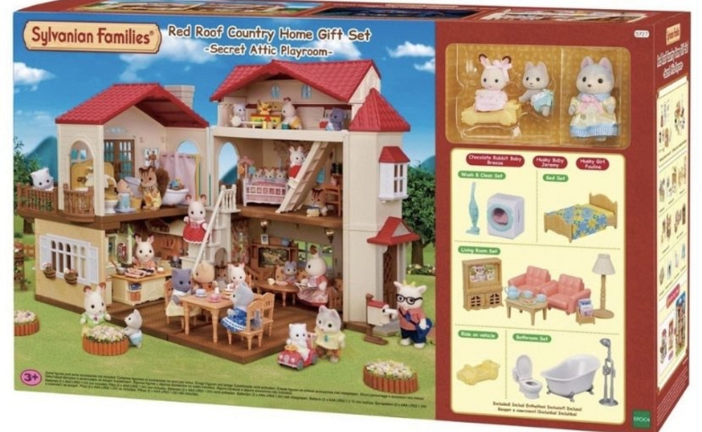 Дом red roof свет солоновашки sylvanian families calico critters. Харьков - изображение 1