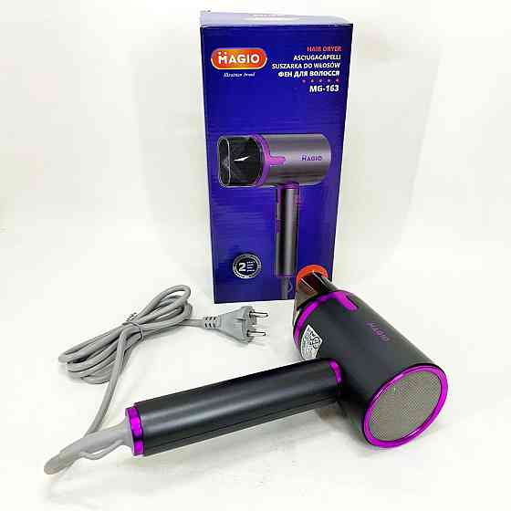 Фен з регулюванням температури для укладання, Жіночий професійний фен для укладання волосся VY-23 Івано-Франківськ