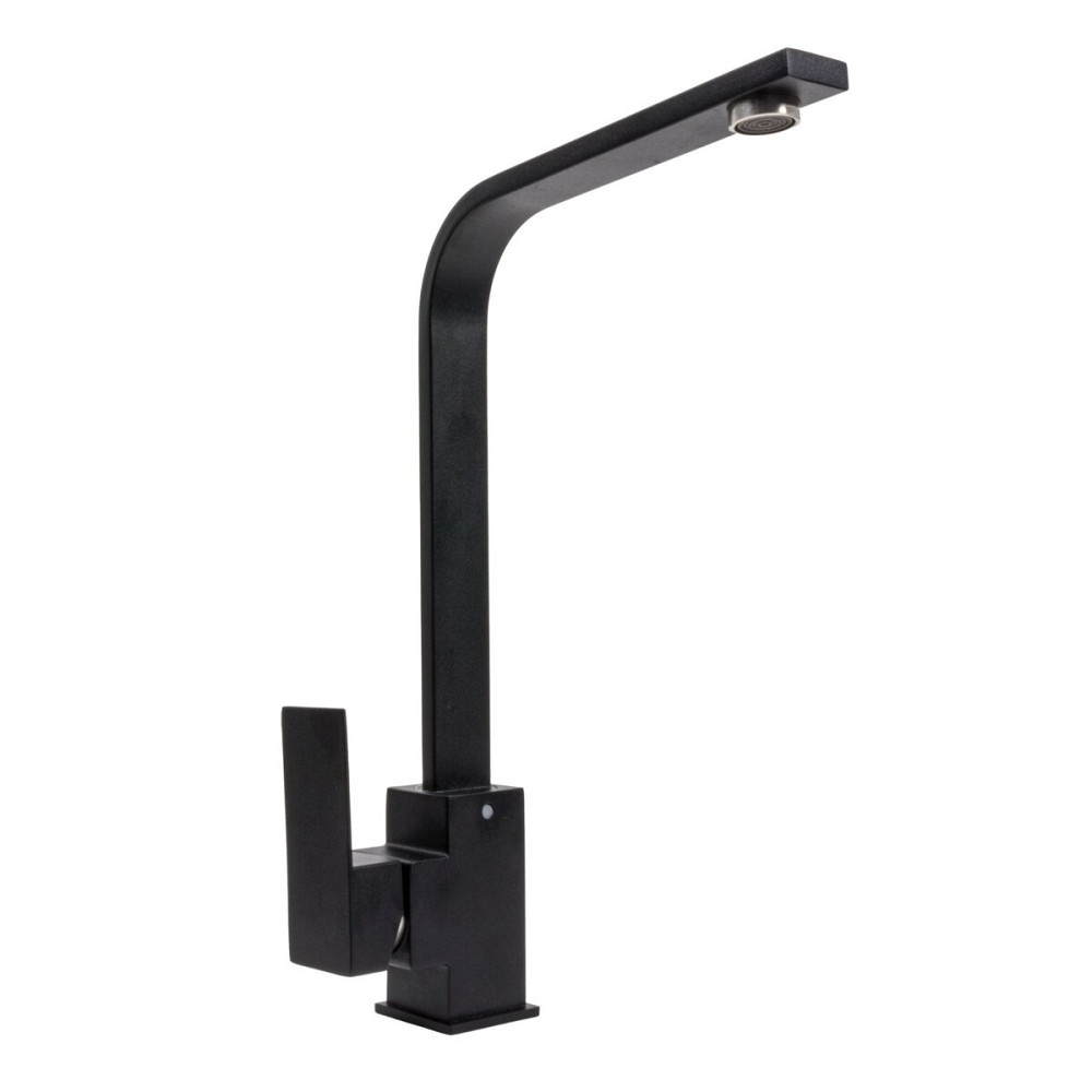 PLATINUM Змішувач кухонний Platinum 179 NES (3007) Чорний матовий Киев - изображение 1