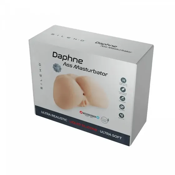 Мастурбатор-попка з двома входами SilexD Daphne Ass Masturbator, суперреалістичний, термореактивний Львів