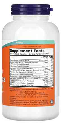 Мультимінерали Now Foods Full Spectrum Minerals Caps 240 капс Київ