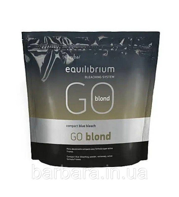 Пудра осветляющая Erayba  GO BLOND Equilibrium Bleaching System Go Blond (голубая) 500 г Киев - изображение 1