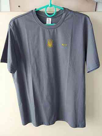 Чоловіча футболка з трізубом Lans L 12.020 Киев